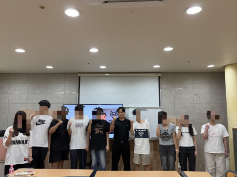 화원종합사회복지관 중도입국 이주배경 청소년 대상 재난안전교육(사진=알파팀)