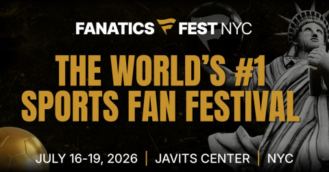 세계 최대 스포츠 팬 페스티벌 ‘Fanatics Fest NYC 2026’이 7월 뉴욕에서 개최된다