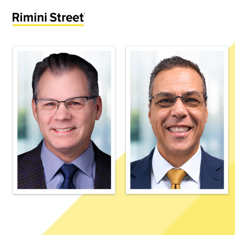 Rimini Street Expands C-Suite Leadership for Growth with Appointment of Two Proven Industry Veterans