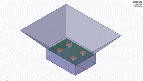 Ansys HFSS를 통한 레이더 안테나 3D 모델링