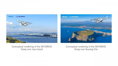 스카이드라이브, 한국 버티와 협력해 2028년까지 상용 eVTOL 운영 목표
