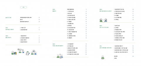 ‘동료지원인 직무지침서’는 총 6부와 부록으로 구성돼 있다