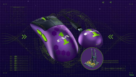 레이저 DeathAdder V4 Pro │ EVANGELION (EVA-01) Edition