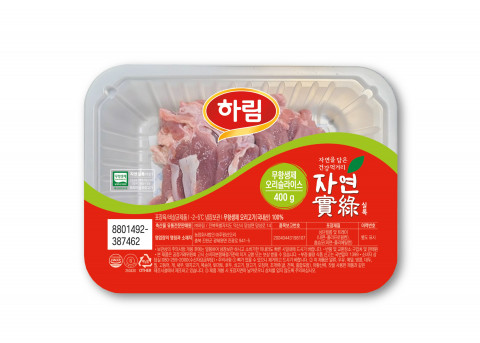 하림 ‘자연실록 무항생제 오리 슬라이스’