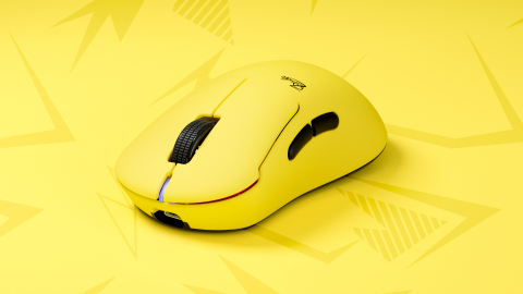 펄사 게이밍 기어 ‘ZywOo The Chosen Mouse: Gen 3 Limited Edition Yellow’