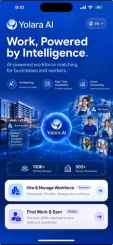 Yolara AI의 핵심 플랫폼은 현재 싱가포르에서 웹과 모바일 인터페이스를 통해 이용할 수 있다