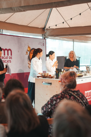 메르카트 데 메르카츠 비빔밥 시연