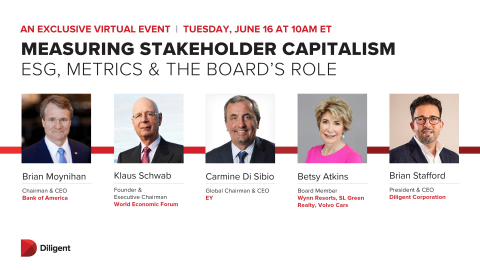 Media Alert: ESG Event for Board Directors Featuring CEO of Bank of America and Founder of World Eco...