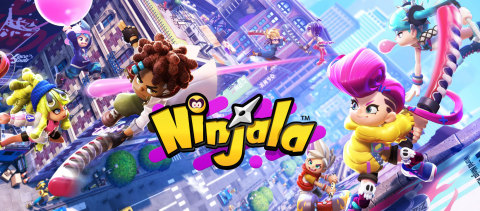Nintendo Switch对战忍者口香糖动作游戏Ninjala的下载版将于2020年6月25日免费发售。