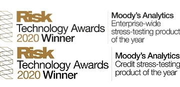 Moody’s Analytics Wins Two Risk Technology Awards for Stress Testing Solutions