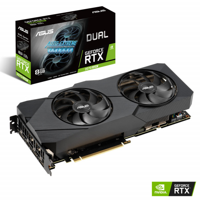 ASUS DUAL GeForce RTX 2070 SUPER O8G EVO D6 8GB 제품