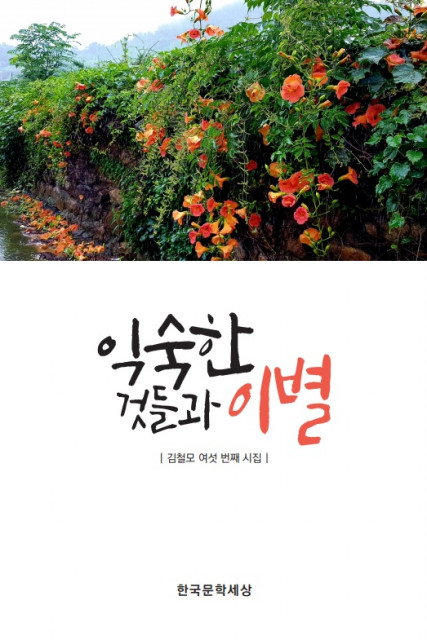 한국문학세상이 펴낸 김철모 시인의 익숙한 것들과 이별 표지, 138P, 1만1000원