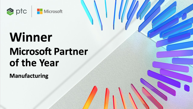 PTC Named Global Manufacturing Partner of the Year in the 2020 Microsoft Partner of the Year Awards