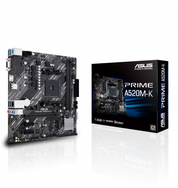 에이수스가 AMD 메인스트림 칩셋 A520 시리즈 메인보드를 출시했다