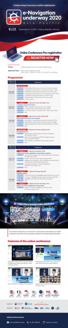 ENUW Asia-Pacific 2020 Conference Programme. The Republic of Korea’s Ministry of Oceans and Fisheries is hosting a virtual e-Navigation Underway Conference from September 8th to 9th under the theme of ‘Collaborating to harmonize maritime digitalization’. The Conference will be held using a virtual platform and is being co-organized with the Danish Maritime Administration and the International Association of Marine Aids to Navigation and Lighthouse Authorities. This Conference will focus on initiating the ‘Digital@Sea Initiative’ as a global cooperation framework on maritime digitalization. Building on the IMO-led e-Navigation initiative, this Conference will explore the future, digital maritime services and communication networks, challenges with maritime digitalization, and international cooperation