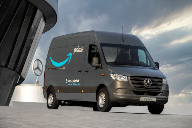 Mercedes-Benz Joins The Climate Pledge and Delivers More Than 1,800 Electric Vehicles to Amazon’s De...