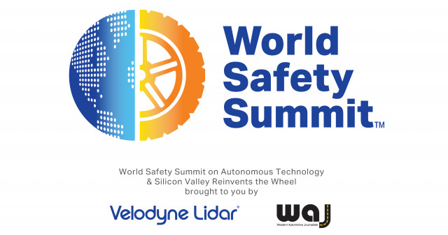 Velodyne Lidar Announces Third Annual World Safety Summit on Autonomous Technology