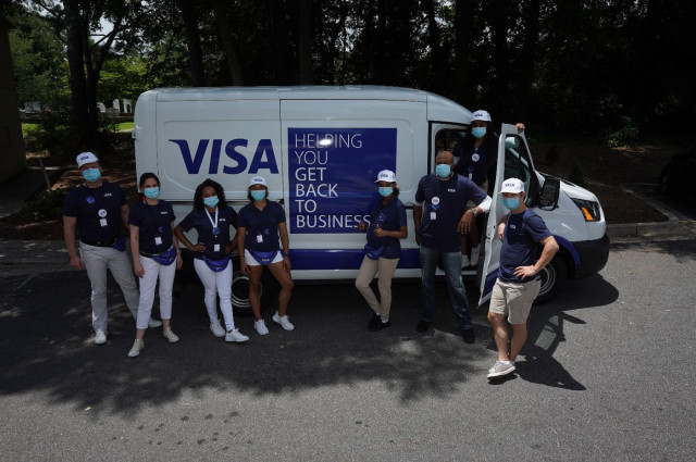 Visa Street Teams have already visited more than 185,000 small businesses in 66 U.S. cities and 15 markets