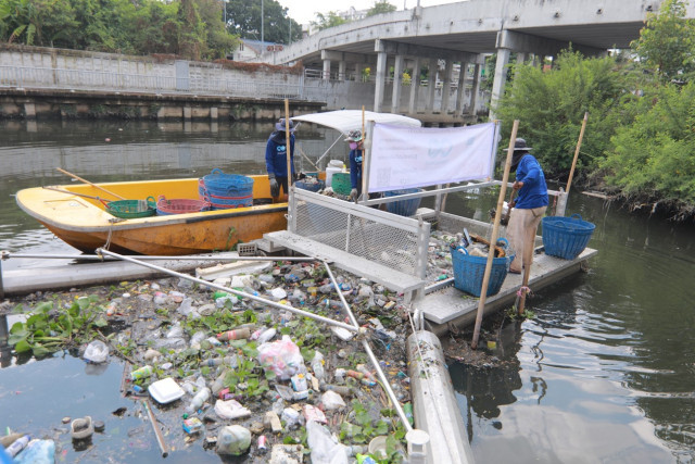 테라사이클재단이 태국 방콕 랏프라오(Lat Phrao) 운하에서 약 3개월간 50t 이상의 플라스틱 쓰레기를 수거하는 쾌거를 이뤘다