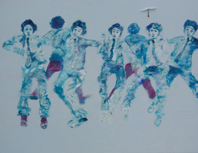 김영미, BTS, 2020, Oil on Canvas, 72.7x90.9cm