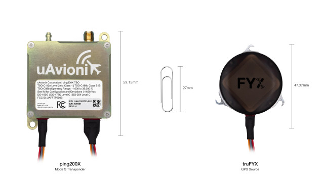 uAvionix Files FAA TSO Application for World’s First Certified Drone Transponder