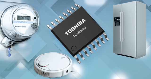 Toshiba Launches Dual H-bridge Motor Driver IC With PWM Control for Mobile Devices and Home Applianc...