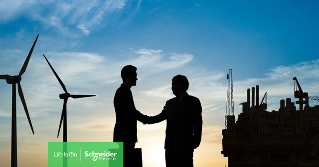 Schneider Electric is striving to achieve carbon neutrality in the oil-gas industry