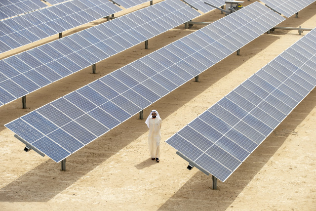 DEWA Innovation Centre and 800MW 3rd Phase of the Mohammed bin Rashid Al Maktoum Solar Park Inaugura...