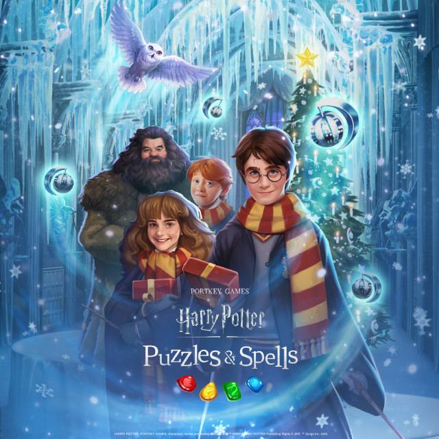 해리 포터: 퍼즐과 마법 게임이 연말연시 시즌을 맞아 12월 내내 크리스마스 테마의 콜렉션 이벤트, 새로운 마법 기능, 소셜 이벤트 기능을 제공한다