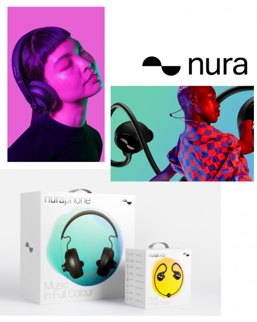 nura 브랜드의 ‘nuraphone’과 ‘nuraloop’