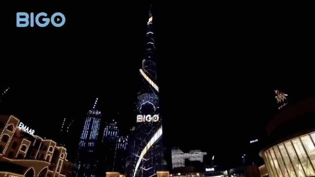 비고라이브(BIGO LIVE) in 두바이 부르즈 칼리파