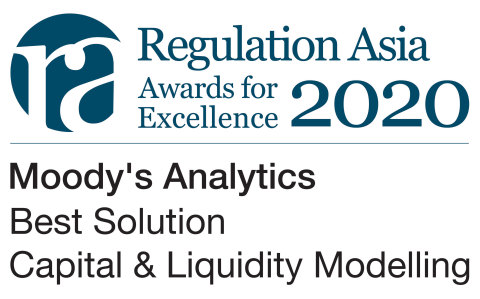 Moody’s Analytics Wins Best Solution in Capital & Liquidity Modelling at Regulation Asia Awards