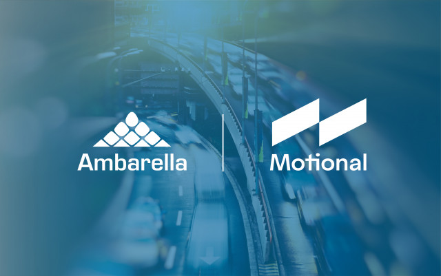 Motional Selects Ambarella CVflow® AI Vision Processors for its Driverless Vehicles