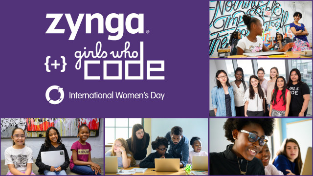 Zynga Teams up with Girls Who Code to Help Raise Awareness and Support for Women in Tech