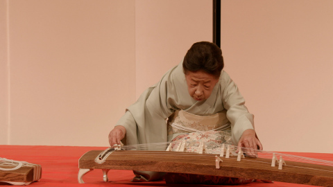 일본 전통 음악인 후미코 요네카와 2세