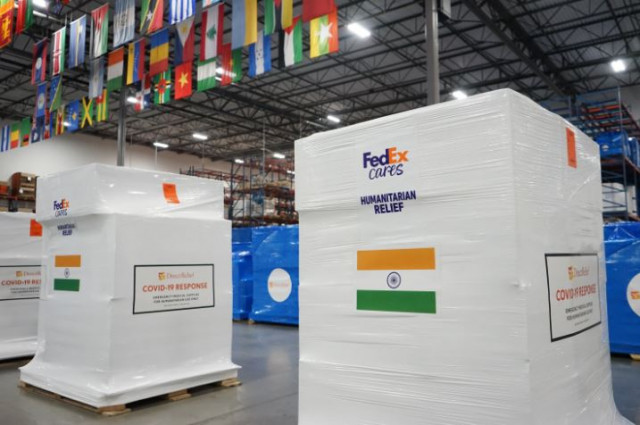 FedEx Delivering Critical COVID-19 Aid to India