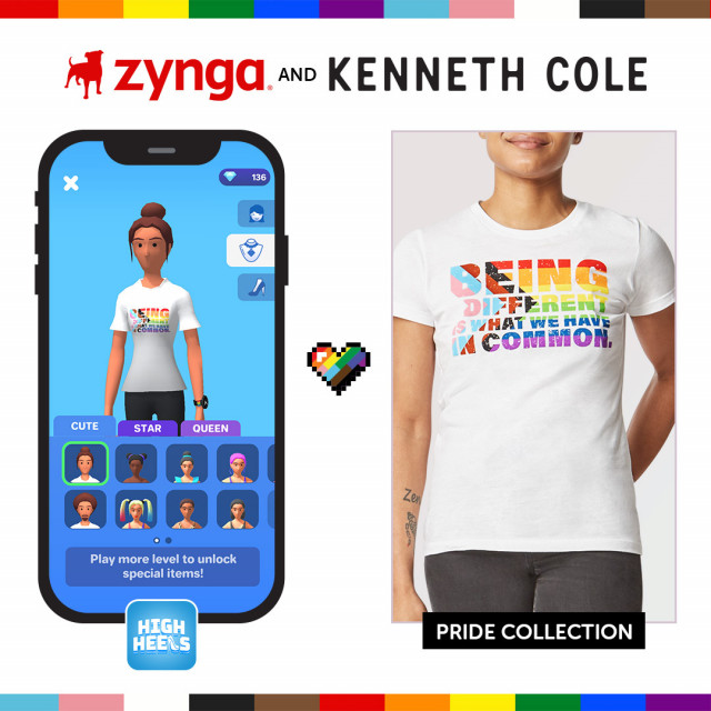 Kenneth Cole and Zynga to Bring First-of-its-Kind Pride Month Partnership to Rollic's Hyper-Cas...