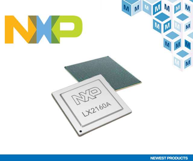 마우저가 NXP의 LX2 QorlQ Layerscape 프로세서를 공급한다