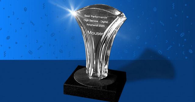 마우저가 암페놀로부터 3년 연속 최우수 디지털 퍼포먼스상을 수상했다