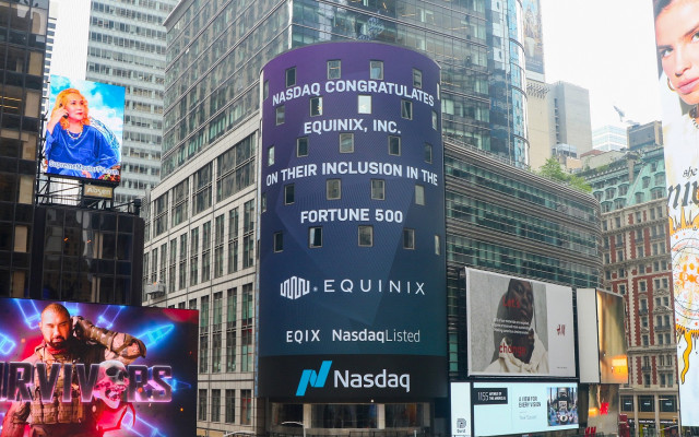Equinix가 설립 이래 최초로 포춘 500대 기업으로 선정됐다