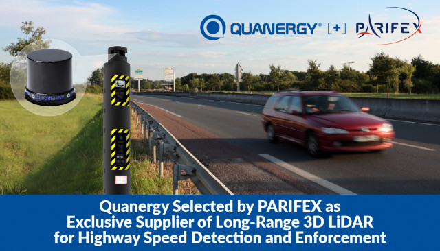 Quanergy Selected by PARIFEX as Exclusive Supplier of Long-Range 3D LiDAR for Highway Speed Detectio...