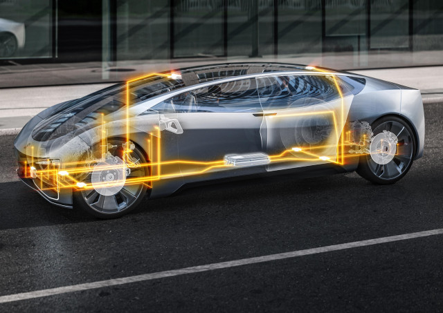 콘티넨탈이 공개한 크로스 도메인 고성능 컴퓨터가 탑재되는 미래 차량