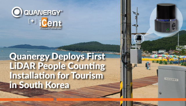 Quanergy Deploys First LiDAR People Counting Installation for Tourism in South Korea