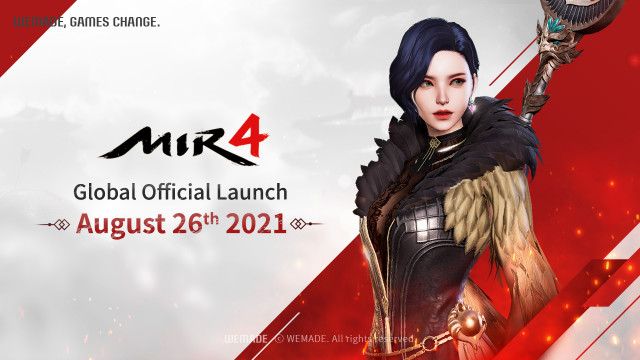 Wemade opens its AAA mobile MMORPG ‘MIR 4’ in 170 countries and 12 languages on August 26