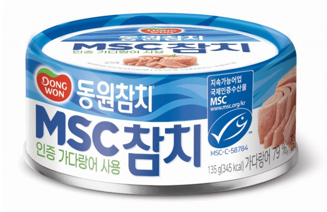 동원F&B가 출시한 MSC 동원참치