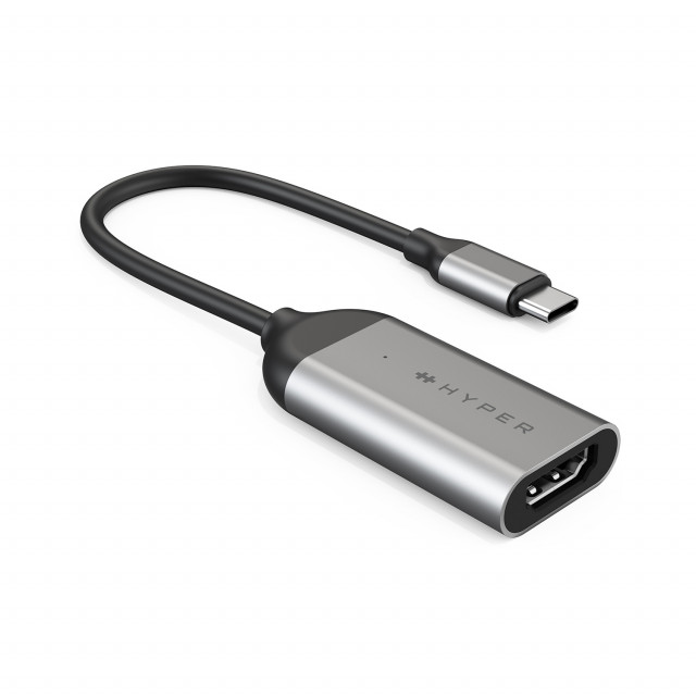 HyperDrive USB-C 8K 60Hz/4K 144Hz HDR HDMI 어댑터 본체