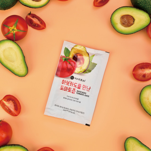 태후자연식품영농조합법인이 국내 최초로 아보카도와 토마토를 통째로 갈아넣은 ‘이제부터 아보카도를 만난 토마토즙’을 출시했다