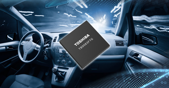 Toshiba Starts Sample Shipments of Pre-Driver IC for Automotive Brushless Motors Supporting Function...