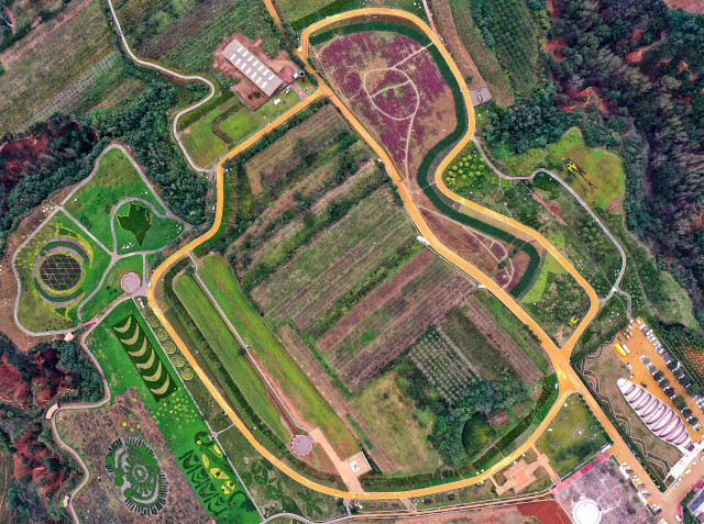 개원한 중국 앙사오촌 국가 고고 유적 공원