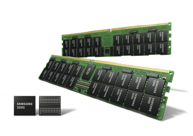 삼성전자 업계 최선단 14나노 DDR5 D램